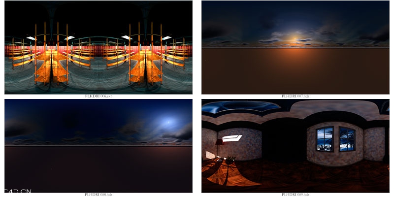 24个室内工厂HDRI贴图