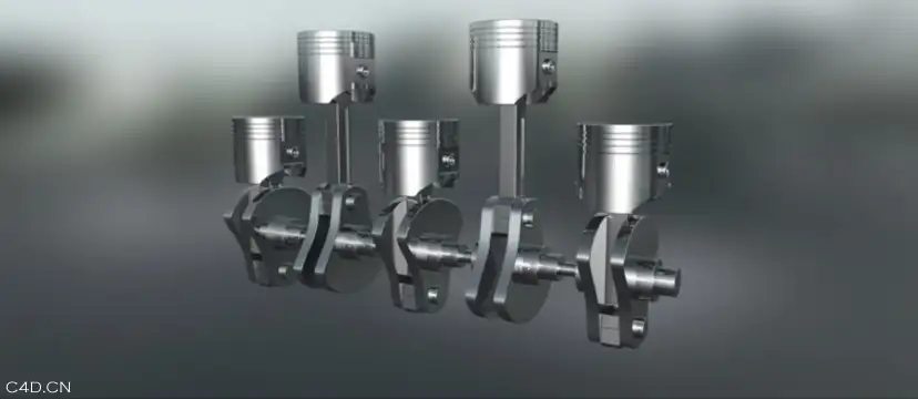 【菜鸟C4D中文教程】C4D动力学连接器视频教程