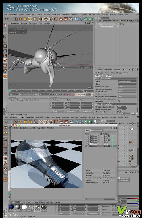 大型视频教程 CINEMA 4D Workshop DVD - C4D之家 - k2e4pk.jpg