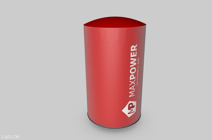 机油滤清器3D模型 Oil Filter - C4D之家 - cinema4d_ 2014-05-04 下午10.25.58.jpg