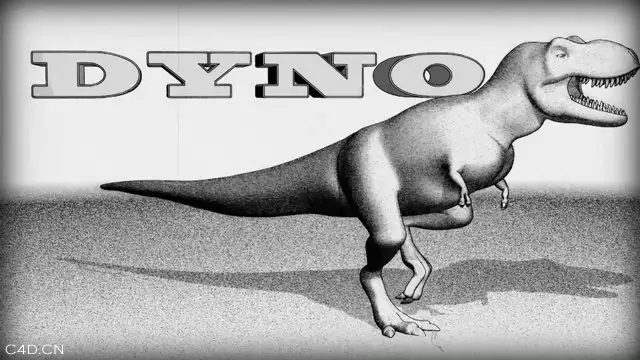GSG灰猩猩教程-卡通素描效果 Sketch & Toon Style 3: Stippled Dino - C4D之家 - 469568226_640.jpg