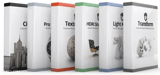 GSG插件预设大合集GreyscaleGorilla Mega Pack for C4D – Win/Mac