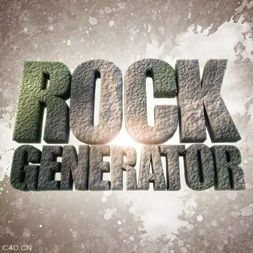 C4D石头预设 Rock Generator 1.1 - C4D之家 - RockGenerator.jpg
