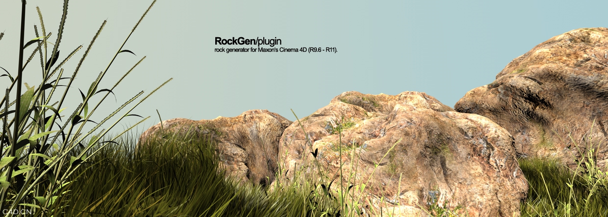 石头C4D模型（含RockGen 092插件/r9-r11） - C4D之家 - roberthitzer_rockgen.jpg