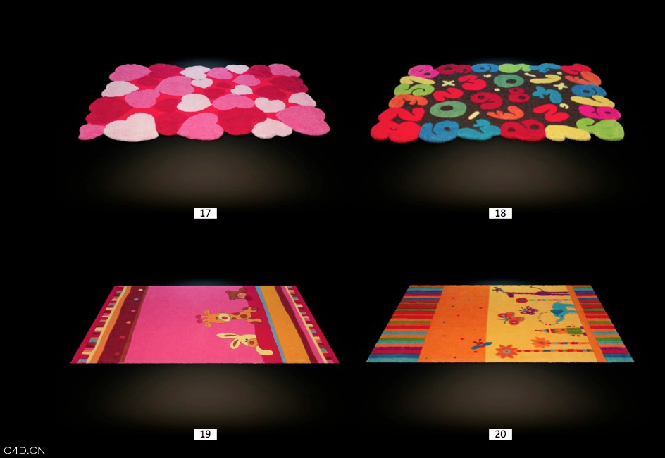 33个地毯3D模型（MAX）HQ Details – Vol.3 Carpets - C4D之家 - cinema4d_ 2014-05-10 下午7.16.25.jpg