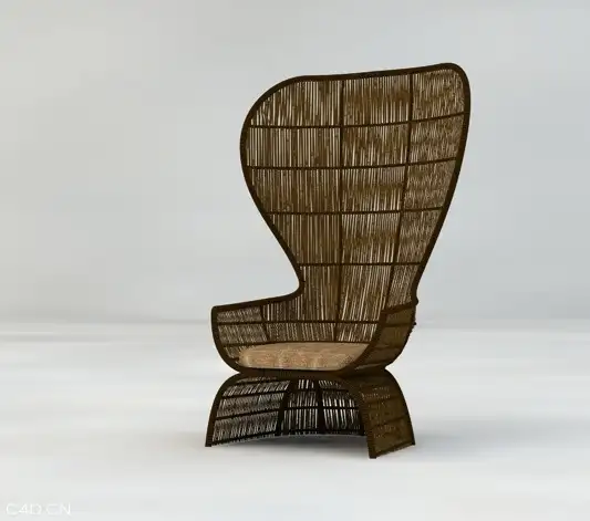 编织生态休闲椅C4D模型 Armchair 3D model - C4D之家 - cinema4d_ 2014-05-11 下午5.03.52.jpg