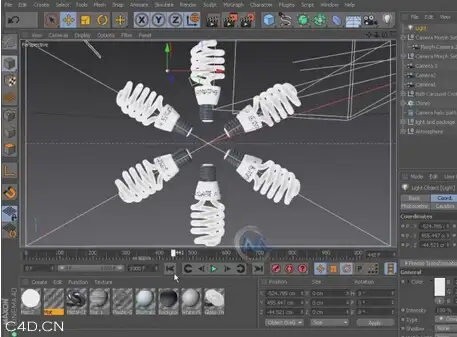 C4D与AE可视化制作视频教程