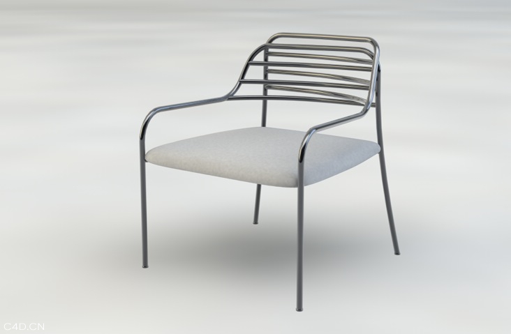 不锈钢扶手椅子C4D模型 Chair 3d model - C4D之家 - cinema4d_ 2014-05-14 下午12.45.07.jpg
