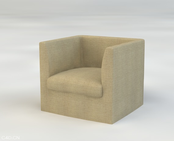 黄色单体沙发C4D模型 sofa 3d model - C4D之家 - cinema4d_ 2014-05-14 下午2.34.19.jpg