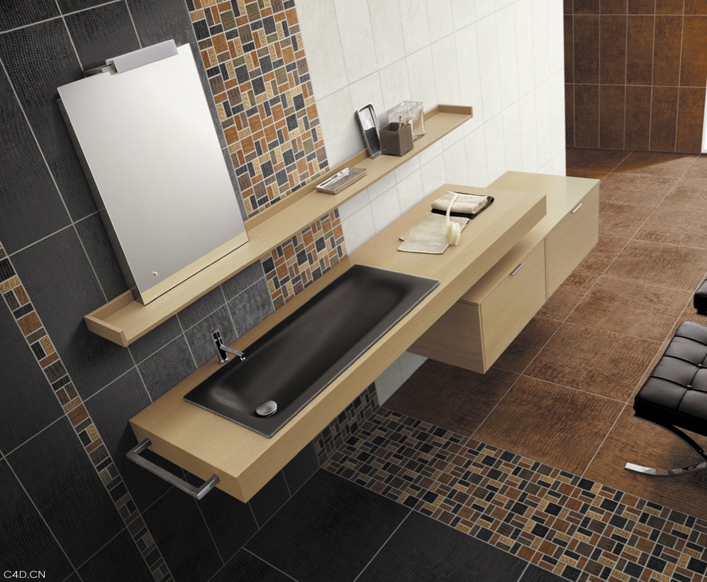 759个kerama mi 浴室陶砖/地面瓷砖贴图材质