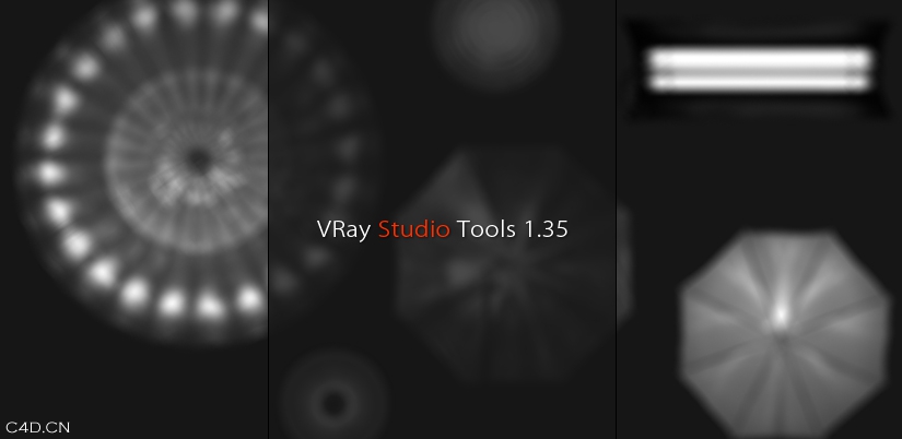 Cinema 4d Vray渲染器预设Vray Studio Tools 1.3.5 PRO
