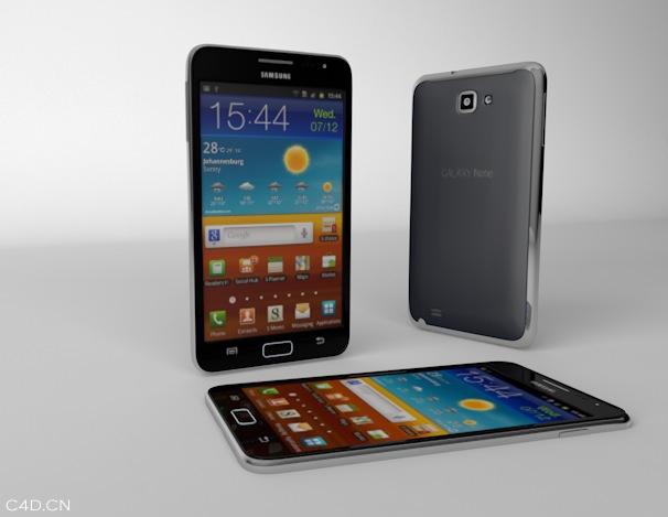 三星手机三维模型 3D Ocean Samsung Galaxy Note - C4D之家 - cinema4d_ 2014-05-18 下午11.03.34.jpg