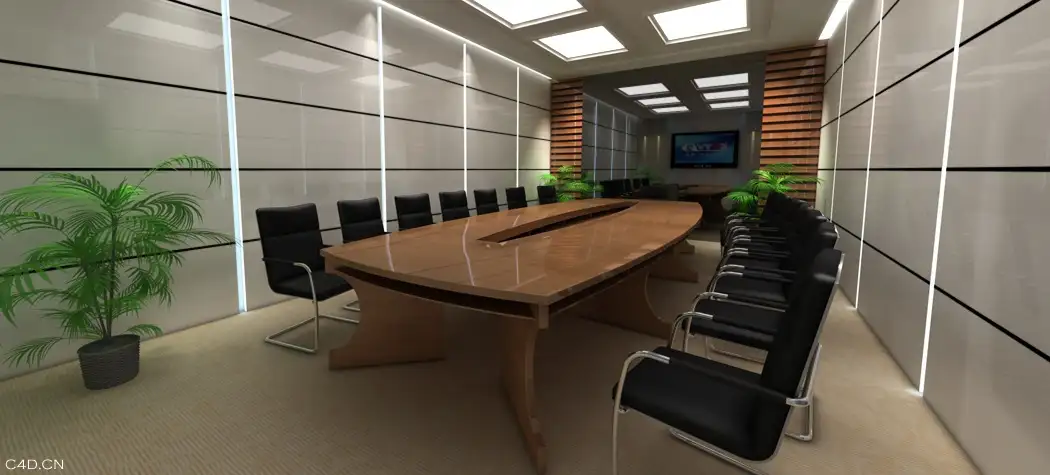 公司会议室C4D模型 Conference room 3D model - C4D之家 - cinema4d_ 2014-05-22 上午1.01.38.jpg