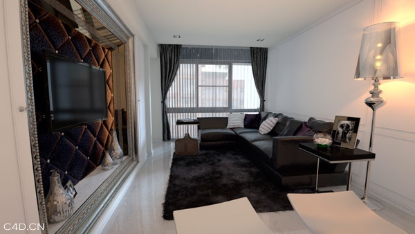 2套完整欧式客厅C4D模型 European style living room 3D model - C4D之家 - IF_Design_B0001.jpg