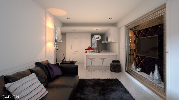 2套完整欧式客厅C4D模型 European style living room 3D model - C4D之家 - IF_Design_B0002.jpg