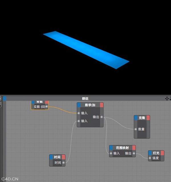 C4D灯光逐渐增加的XP预设【强哥出品】