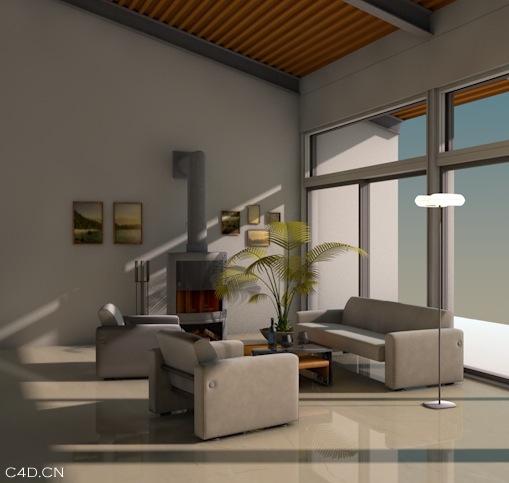 室内C4D模型（客厅） Living room 3D model - C4D之家 - cinema4d_ 2014-05-22 下午11.56.24.jpg