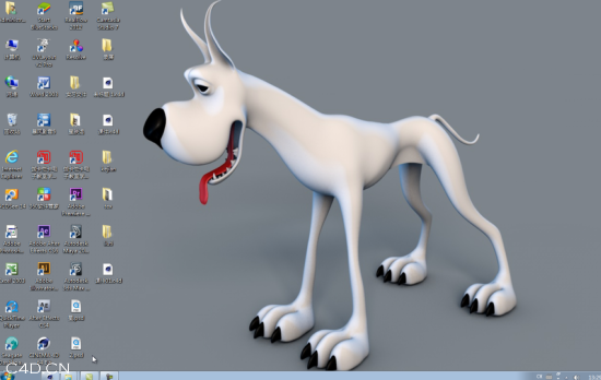 新线中视 c4dfree教程 骨骼绑定系列三 狗狗脊椎部分01 - C4D之家 - QQ截图20140523092550.png