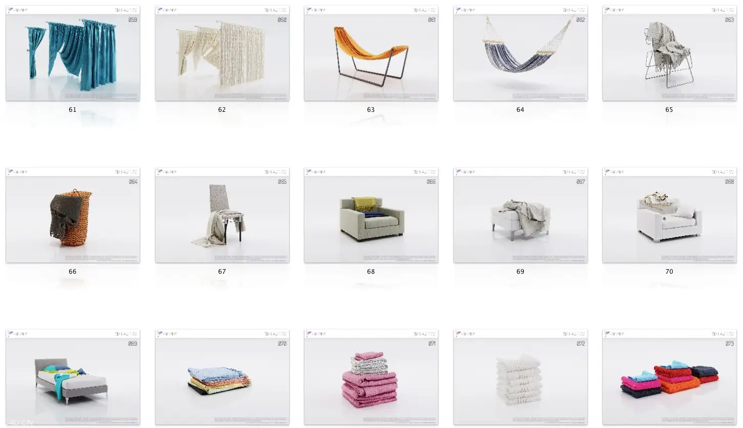 82款家居织物3D模型合集（服饰、床单、窗帘等） Viz-People - 3D Fabrics - C4D之家 - cinema4d_ 2014-05-24 下午7.21.42.jpg