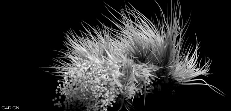 C4D梦幻粒子动画工程文件