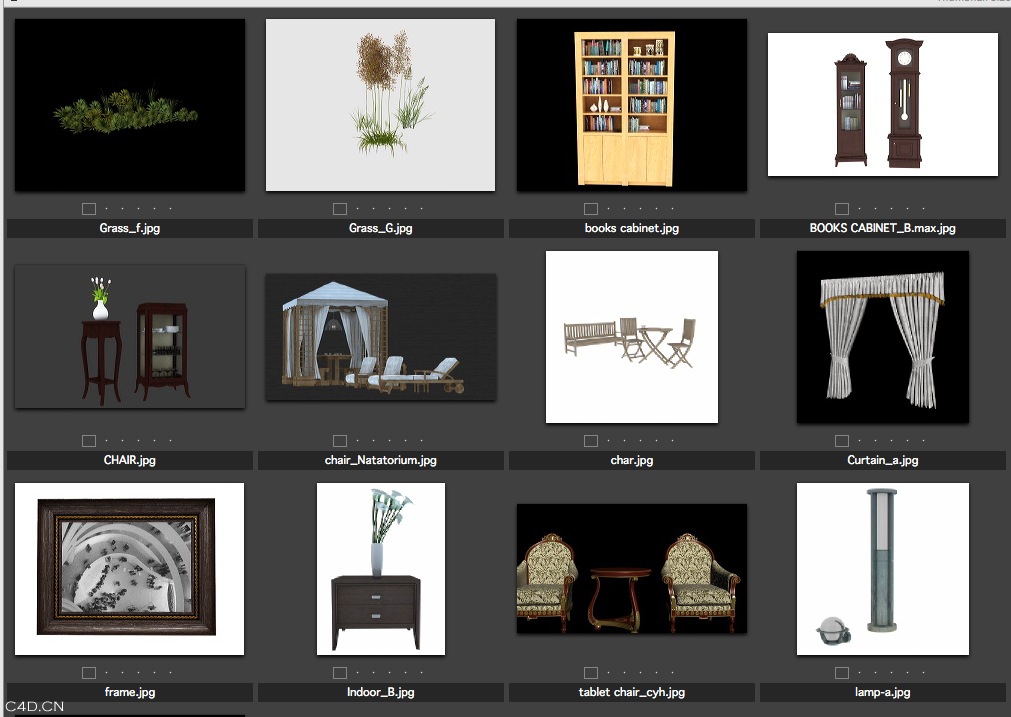 3D模型合集包（花卉、人物、树木、家具） - C4D之家 - cinema4d_ 2014-05-24 下午11.34.41.jpg