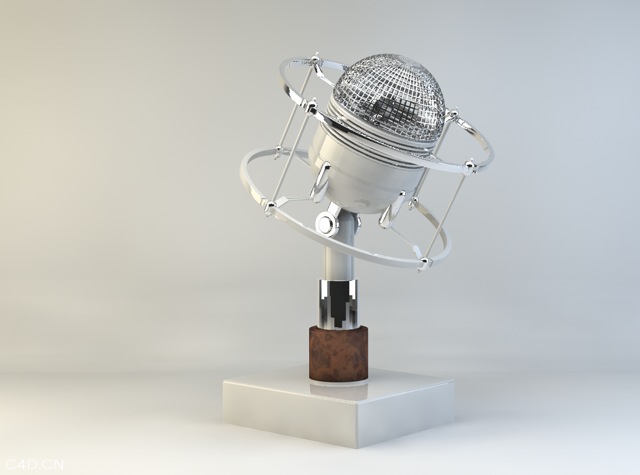 麦克风（话筒）C4D模型 Microphone 3D MODEL - C4D之家 - cinema4d_ 2014-05-25 下午6.23.45.jpg