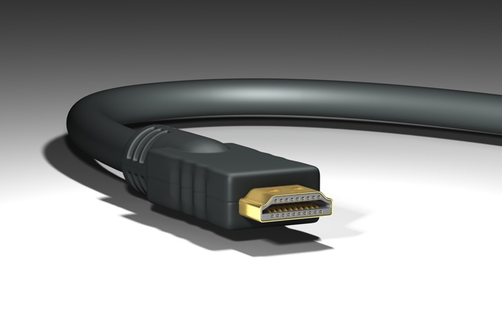 高清线C4D模型 HDMI cable