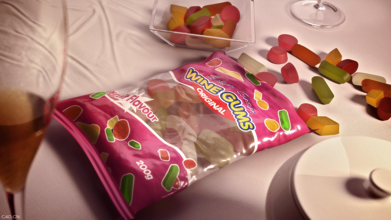 口嚼糖C4D渲染 Wine Gums - C4D之家 - winegums_fullsize.jpg