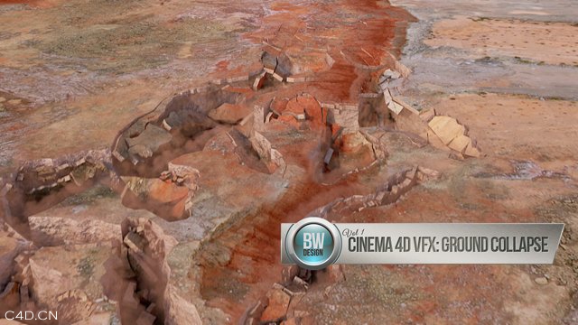 C4D地面塌陷教程 Cinema 4D VFX Volume 1: Ground Collapse - C4D之家 - 471572938_640.jpg
