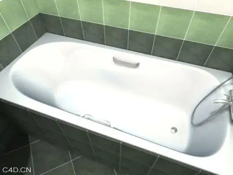 浴缸C4D模型 Bath 3D Model - C4D之家 - bath-3d-model.jpg