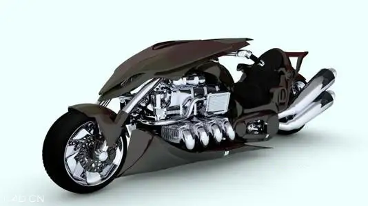 概念摩托C4D模型 Cinema 4D – Shockwave Motorcycle - C4D之家 - Cinema4D-Shockwave-Motorcycle.jpg