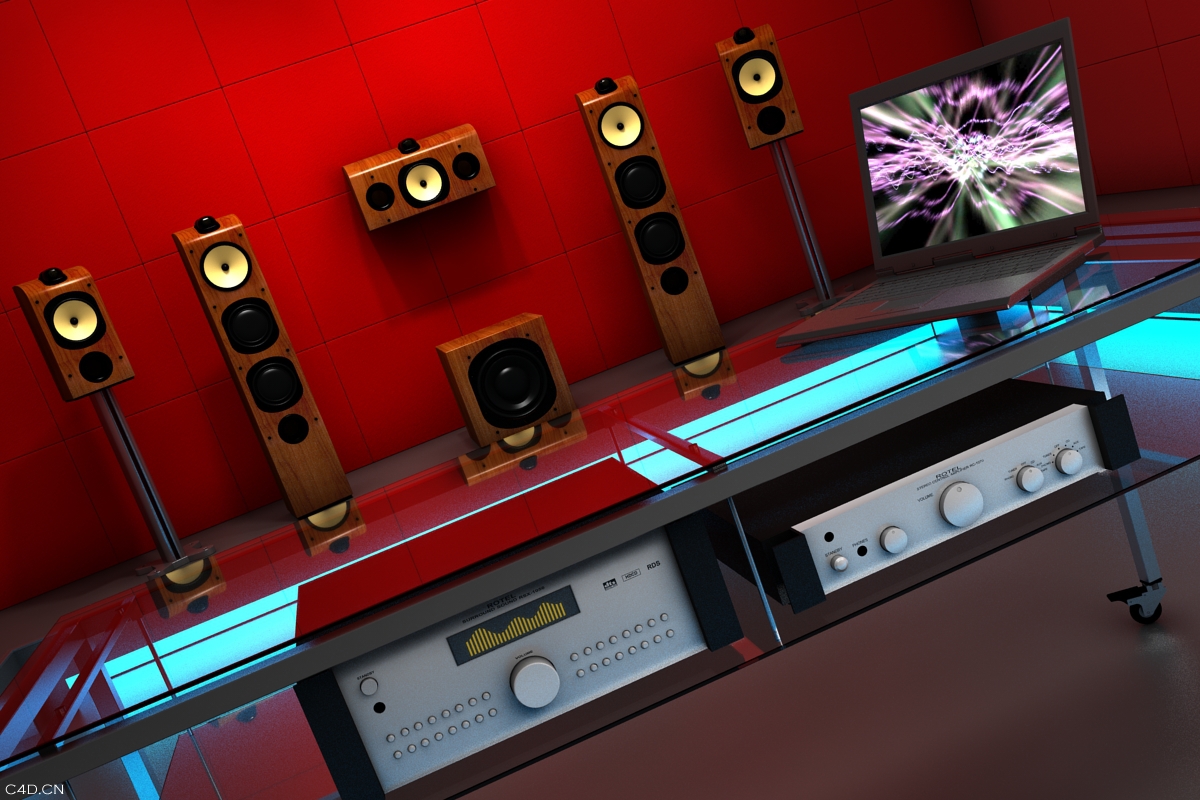 KTV包间C4D模型（C4D FOR VRAY渲染） - C4D之家 - Archinteriors1_002.jpg