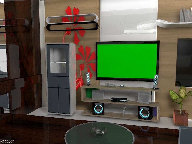 C4D客厅模型（带动画浏览） - C4D之家 - 333333333333.jpg
