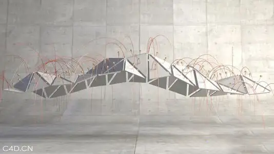 C4D钢铁质感三角形制作教程 Recreating the Triangles Scene