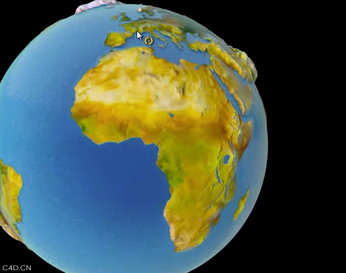 C4D创建风格化地球视频教程（含地球贴图） - C4D之家 - cinema4d_ 2014-06-15 下午5.01.58.jpg