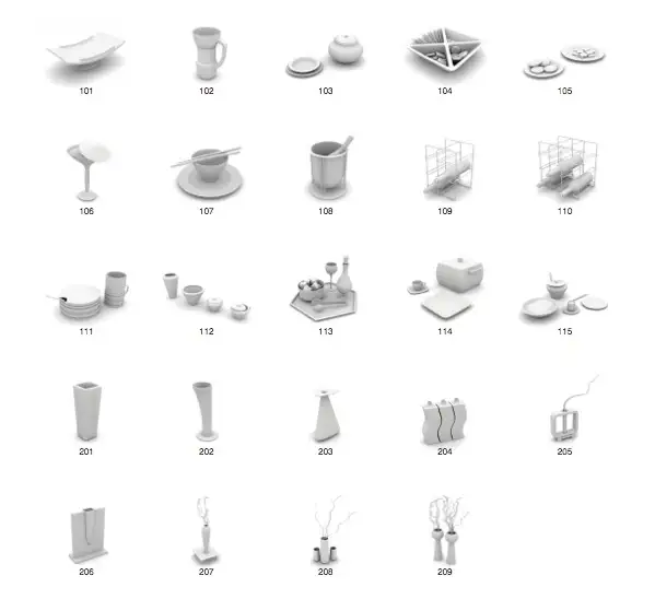 105个家居饰品C4D模型合集（餐具、装饰品、办公用品） - C4D之家 - cinema4d_ 2014-06-15 下午8.23.22.jpg