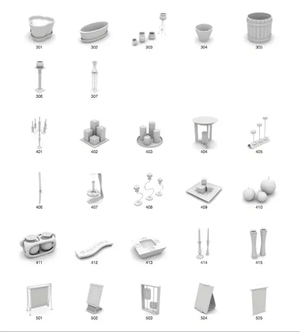 105个家居饰品C4D模型合集（餐具、装饰品、办公用品） - C4D之家 - cinema4d_ 2014-06-15 下午8.23.25.jpg