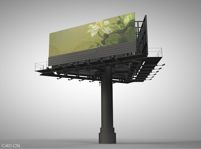 115个户外标识模型合集（广告牌、户外灯、电话亭、垃圾箱、红绿灯、指路牌）