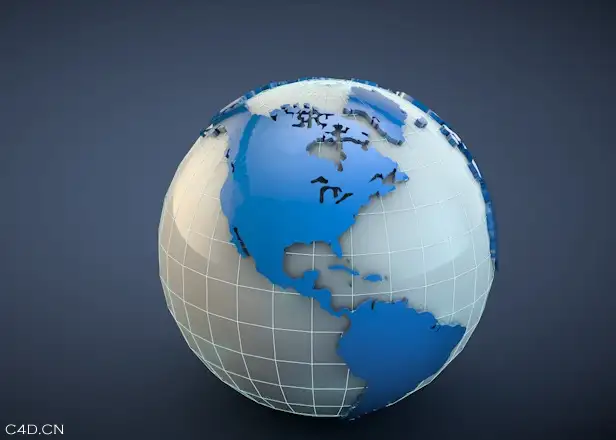 三款频道包装用到的地球C4D模型 - C4D之家 - cinema4d_ 2014-06-17 上午10.42.57.jpg