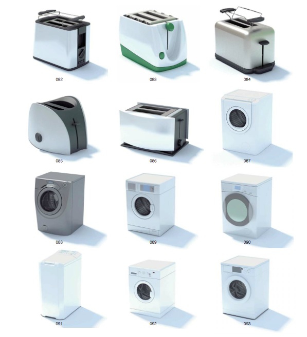 98个家用电器C4D模型合集（冰箱、洗衣机、面包机、电热水壶、豆浆机、烤箱） - C4D之家 - cinema4d_ 2014-06-17 下午4.53.04.jpg