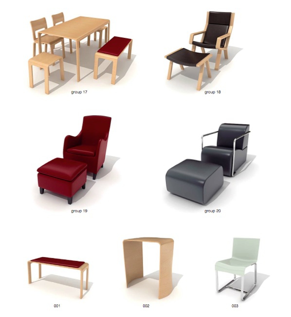 114个沙发组合C4D模型合集（组合沙发、单体沙发、桌子、鞋柜） - C4D之家 - cinema4d_ 2014-06-17 下午5.19.03.jpg