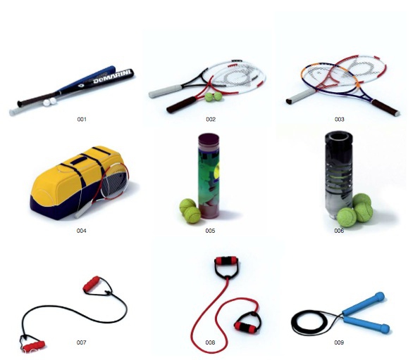 96个体育器材C4D模型合集（羽毛球、杠铃、拉力器、健身车、乒乓球桌） - C4D之家 - cinema4d_ 2014-06-17 下午5.49.54.jpg