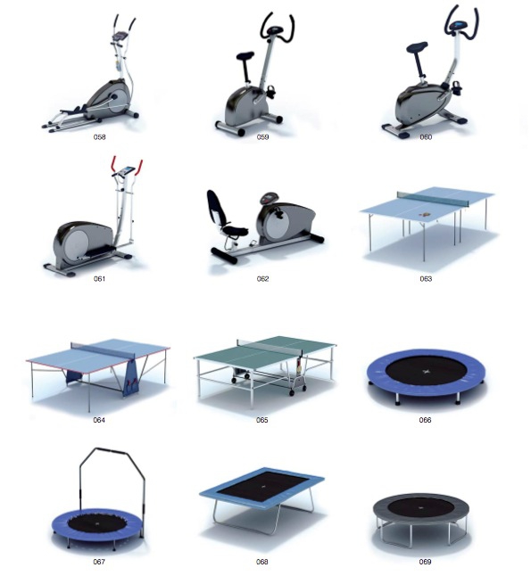 96个体育器材C4D模型合集（羽毛球、杠铃、拉力器、健身车、乒乓球桌） - C4D之家 - cinema4d_ 2014-06-17 下午5.50.12.jpg