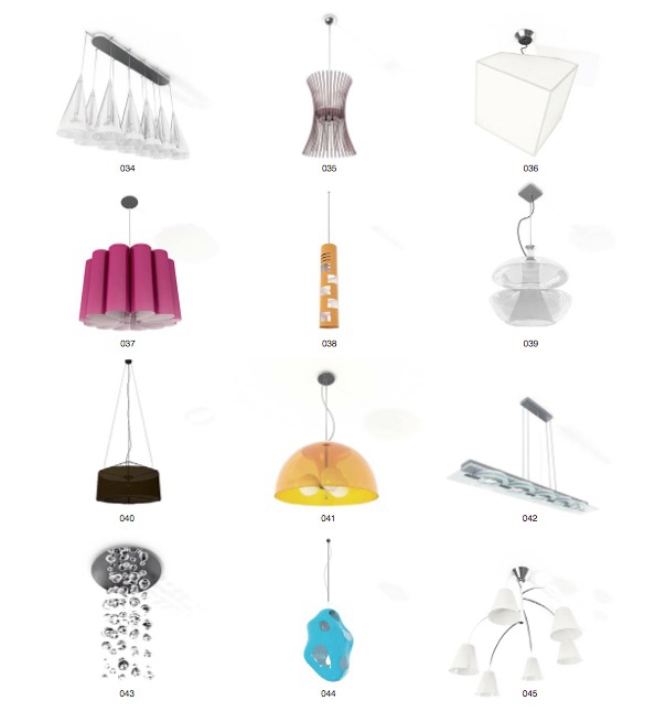 115个室内时尚简约灯具C4D模型合集（台灯、壁灯、吊灯） - C4D之家 - cinema4d_ 2014-06-17 下午6.01.09.jpg