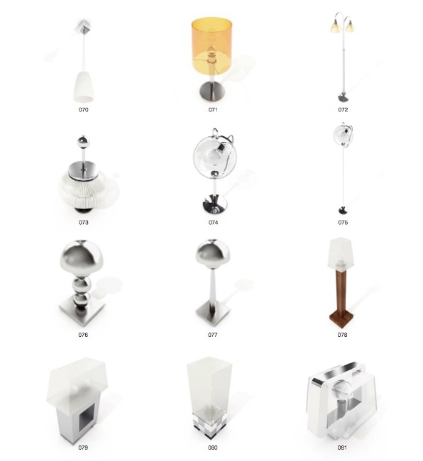 115个室内时尚简约灯具C4D模型合集（台灯、壁灯、吊灯） - C4D之家 - cinema4d_ 2014-06-17 下午6.01.17.jpg