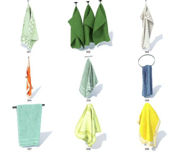 78个毛巾、衣服C4D模型合集（毛巾、毛毯、垫子、窗帘、T恤、裙子） - C4D之家 - cinema4d_ 2014-06-17 下午6.29.46.jpg