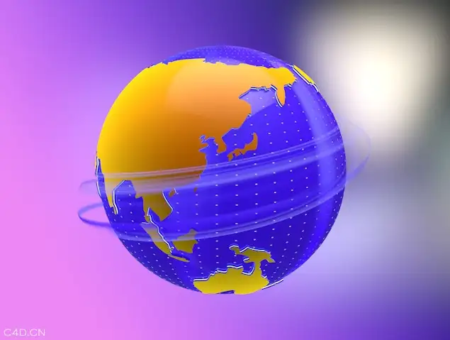 科技感强的蓝紫色地球C4D模型 - C4D之家 - cinema4d_ 2014-06-28 上午12.52.41.jpg