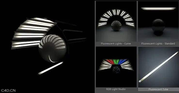 C4D荧光灯具/渲染预设 Fluorescent light kit - C4D之家 - cinema4d_-2014-06-28-上午2.10.52.jpg