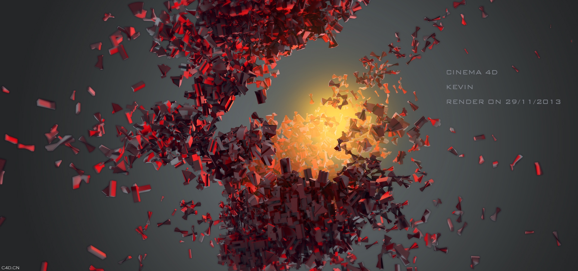 爆炸+渲染（含原文件） - C4D之家 - Exercise_20131129.jpg