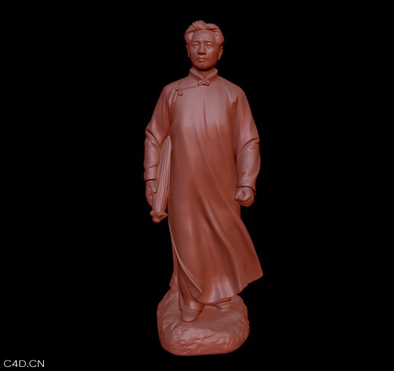 毛泽东雕塑 毛润之雕像 毛主席塑像 毛主席去安源雕塑 - C4D之家 - cinema4d_ 2014-07-17 下午5.27.52.jpg